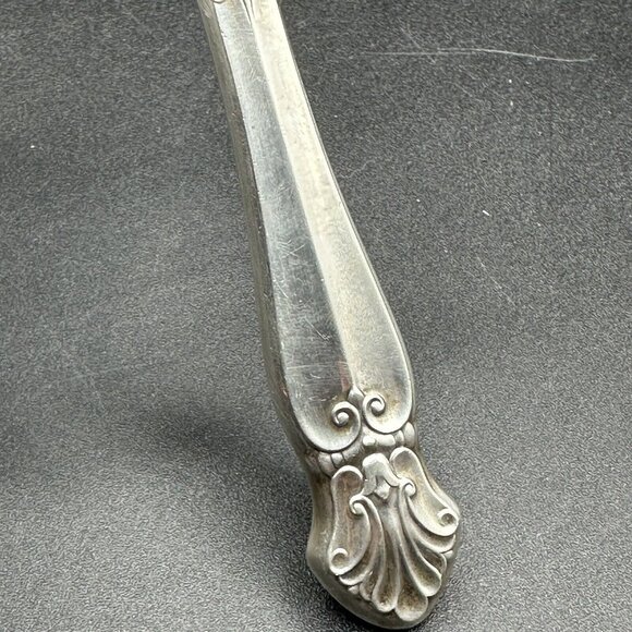 Vtg Sterling Silver Cheese Wire Slicer Server Cutter Royal Family Fleur De Lys - Picture 7 of 12